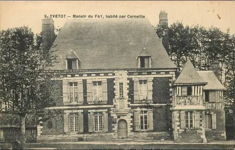 Carte postale — Manoir du Fay, 1900